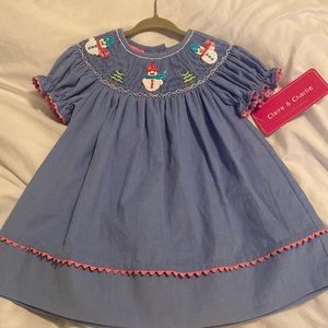 Claire & Charlie Smocked Dress
